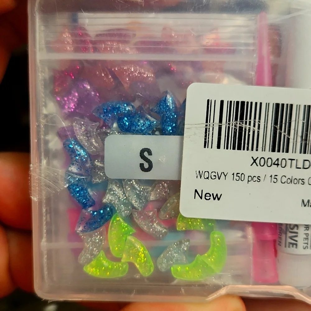 Colorful Cat Nail Caps - 15 Colors